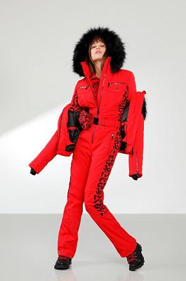 Превью  Комбинезон горнолыжный POIVRE BLANC W22-0831-WO/L Leopard Scarlet Red